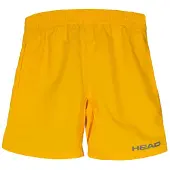 Head Racket Club Shorts Geel 152 cm Kinderen