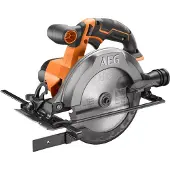 AEG Accu-cirkelzaag 'BKS 18/0' van , met een zaagblad van 165 mm