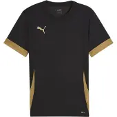 Puma Functioneel shirt 'TeamGoal Matchday' mosterd / zwart
