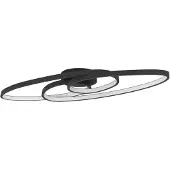 Eglo Zwarte led plafondlamp Gianella