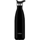 FLASKE Sports Bottle - Night - RVS Drinkfles van 500ML- Geschikt als waterfles, thermosfles en thermoskan