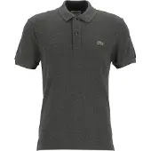 Lacoste Slim Fit polo - donkergrijs melange