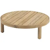 4 Seasons Outdoor Finn salontafel teak 80 cm rond