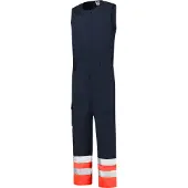 Tricorp 753008 Bodybroek High Vis Blauw/Fluor Rood maat 62 uniseks