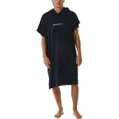 Rip Curl - Brand Hooded Towel - Surfponcho One Size, zwart
