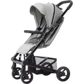 Mutsy Nexo-kinderwagen | Betonmelange | Zwart Frame | Zwart Detail
