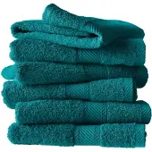 De Witte Lietaer Douchelakens De Witte Lietaer Helene Lake Green (set van 3) (70 x 140 cm)