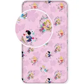 Super Merchant Hoeslaken Pink 90 x 200 cm - Katoen