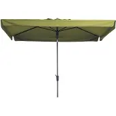 Madison Stokparasol Delos 300 x 200 cm sage green zonwering