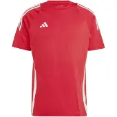 Adidas Functioneel shirt 'Tiro 24' rood / wit
