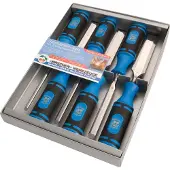 KIRSCHEN 1118000 Set steekbeitels, 1008 in doos, 6-delig