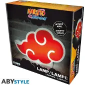 Abysse Corp - Anime Lamp - Shippuden - Akatsuki Cloud - voor Geen - rood-wit | Maat Standard