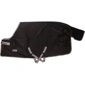 Bucas Deken Anniversary Turnout Stay-dry 0gr Zwart-zilver - 120/160