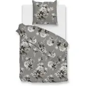 Zo! Home Ella Dekbedovertrek 140x200/220 Grey