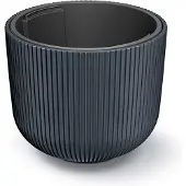 Prosperplast Bloempot Rond Milly L 35cm ANTRACIET
