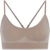 Adidas Bralette Women Sport Active Contour Seamless White-S