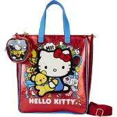 Loungefly Sanrio Hello Kitty 50th Anniversary Tote Bag met muntenvakje