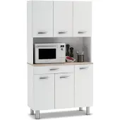 Young Furniture Keukenkast Pasta 185 cm hoog wit