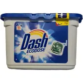 Dash Ecodose Wasmiddel Regular vloeibaar 21 tabs