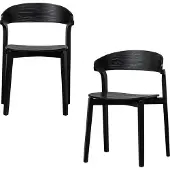 Woood eetkamerstoel Cras (set van 2)