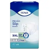 Tena Proskin Slip Super 3XL (Bariatrisch) - 8 pakken van 8 stuks