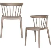 Woood Tuinstoel Bliss (set van 2)