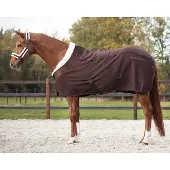 QHP Showdeken Julin - maat 130/175 - coffee
