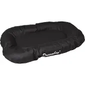 Flamingo Hondenmand Dreambay Ovaal Zwart – 80x60x14 cm – waterafstotend & wasbare hoes – duurzaam hondenkussen –