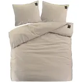 BLCKOUT Dekbedovertrek Oslo Beige Katoen-140 x 200 / 220 cm | 1-Persoons