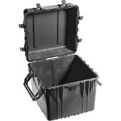 Peli Case Cube 0350NF Transportkoffer Zwart zonder Schuim