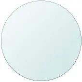 vidaXL Tafelblad van gehard glas 900 mm rond