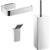 Ben Torgetto 3-delige toiletset chroom