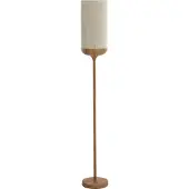Light & Living Vloerlamp Dania lichte hout print