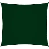 vidaXL Zonnescherm vierkant 2x2 m oxford stof donkergroen