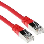 ACT FB9502 LSZH SFTP CAT6 Patchkabel Rood - 2 meter