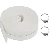 vidaXL Platte slang, 100 meter, 2 inch, PE