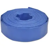 vidaXL Slang plat 1,5'' 100 m PVC