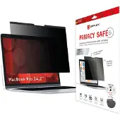 Displex Privacy Safe-kijkbeschermingsfilter voor MacBook Pro 14,2", Antireflectie, blauwlichtfilter, magnetische bevestiging