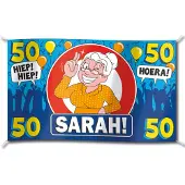 Paper Dreams Gevel Vlag - Sarah Multi multi Polyester Vlag