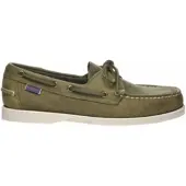 Sebago Men Docksides Portland Crazy H Green Military-Schoenmaat 50