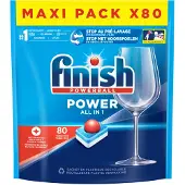 Finish Power All-in-1 vaatwastabletten | Regular | 80 tabs