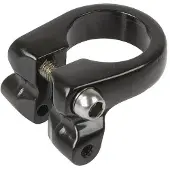 M-Wave zadelpenklem m6 inbus 28.6 mm zwart met extra bevestigingspunt