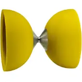 Eureka Rubber Diabolo Geel