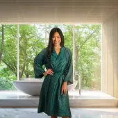 Kayori Kimono Ichiro Groen-M