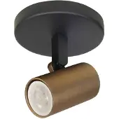 Highlight Spot Picollo 1 lichts incl mini GU10 zwart goud