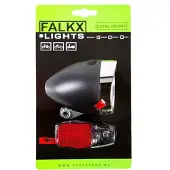 Falkx sun set ii led verlichting set batterij