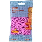HAMA Beads HAMA - 207-48 - Creatieve hobby's - Kralen en sieraden - Zakje 1000 kralen - Pastelroze
