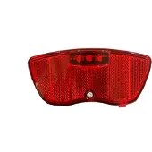 Falkx Achterlicht LED. montage 80mm incl. batterijen (werkplaatsverpakking)