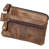 Alassio JU-42242 Sleuteletui 7,5x10x1cm Leer Bruin