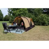 Eurotrail Kentucky Btc Alu Familietent Beige/Black OS